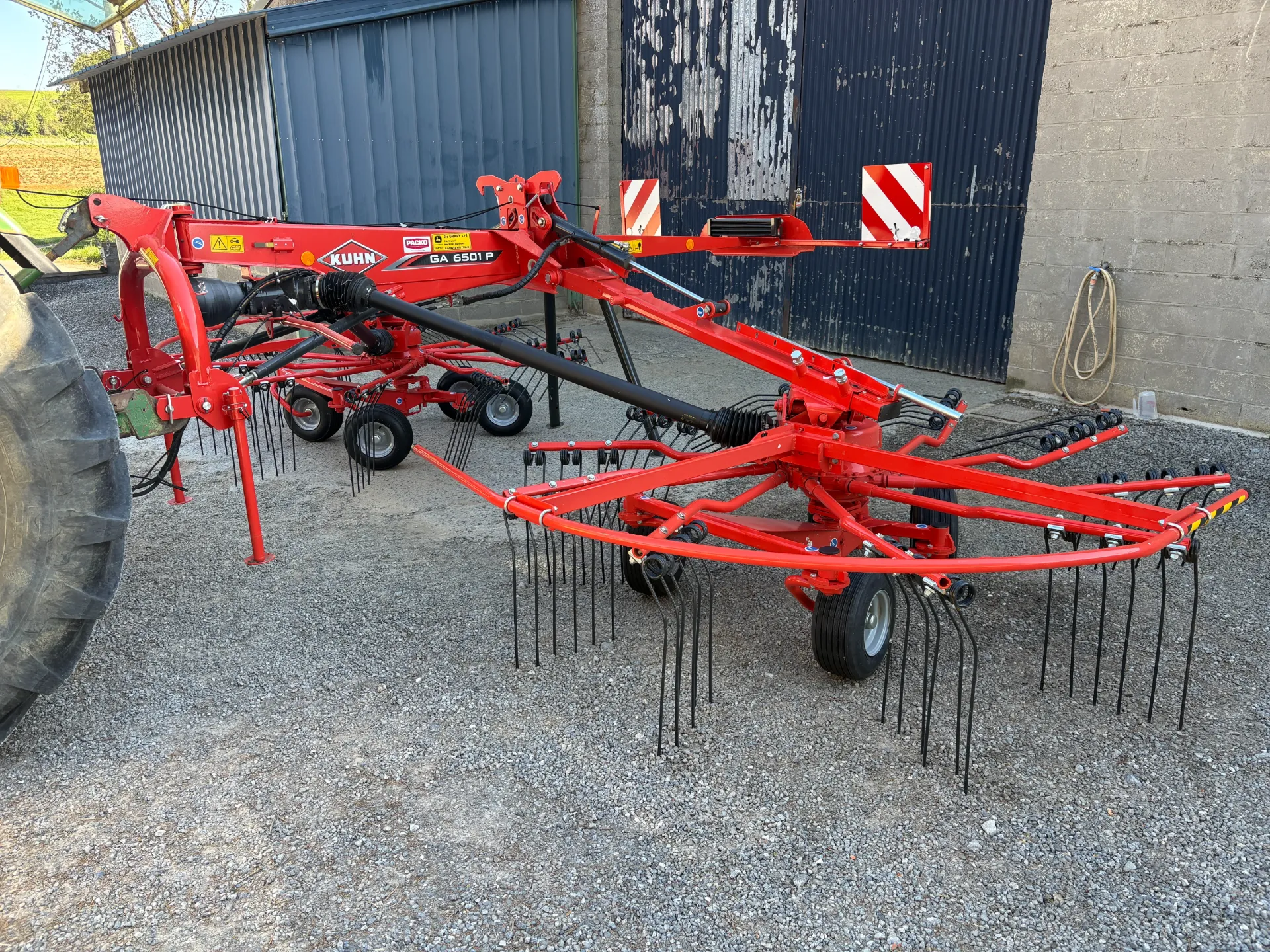 Andaineur KUHN GA 6501 Porté