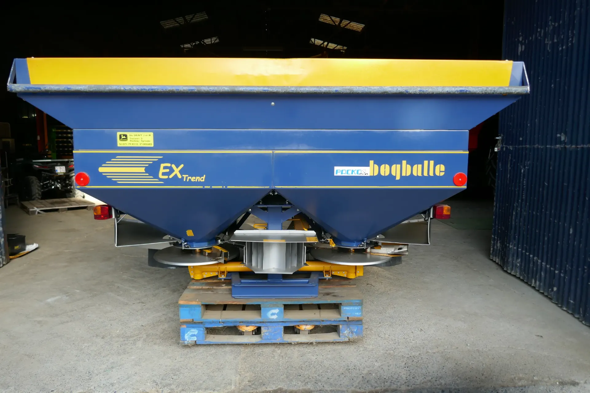 Bogballe EX-T 2500