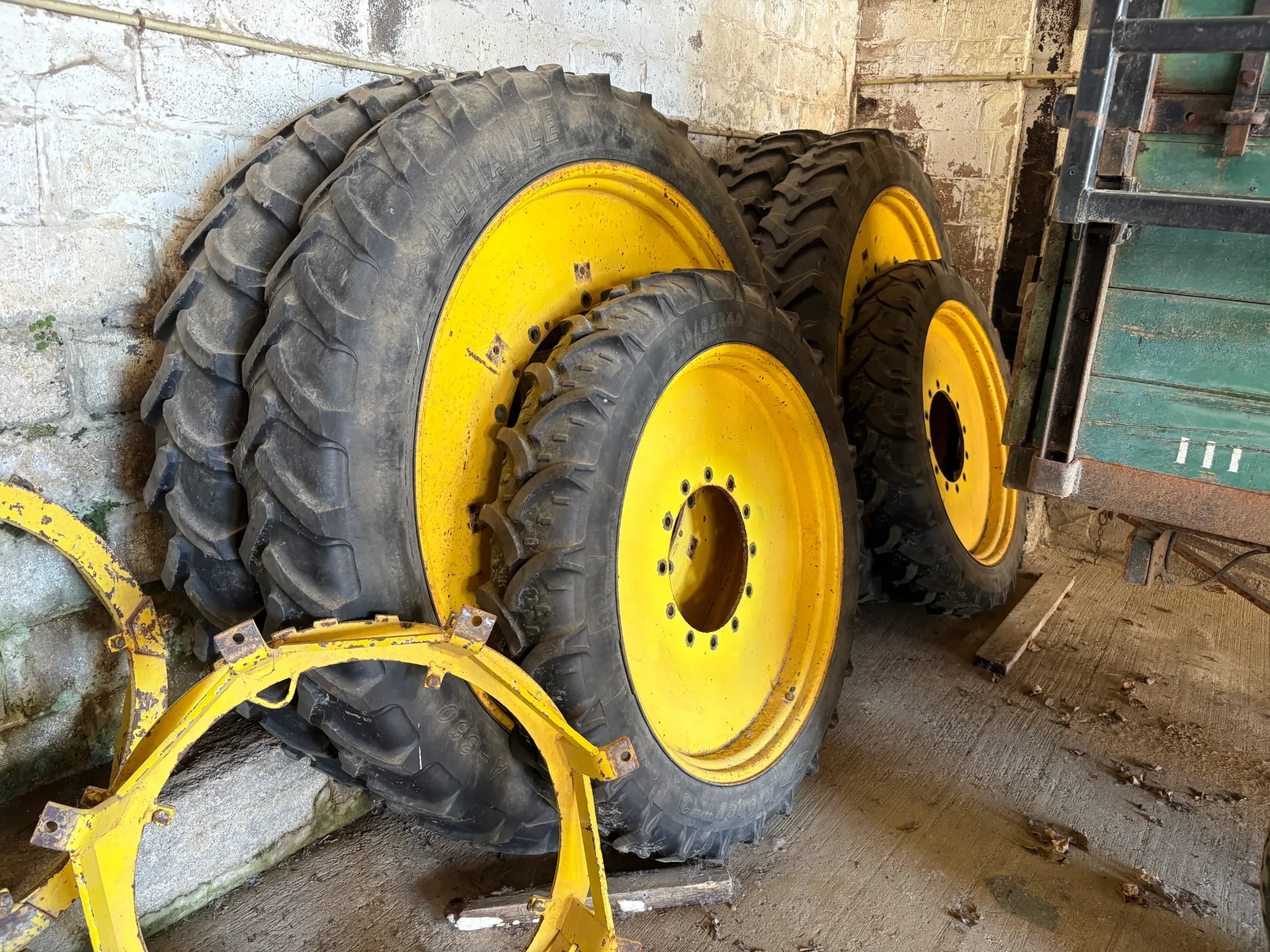 Jumelage roues étroites