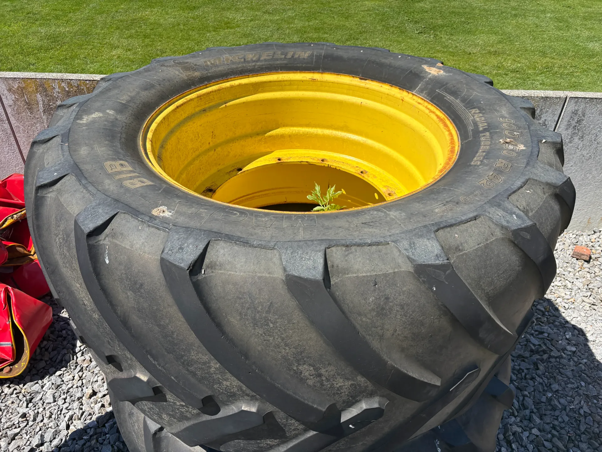Roues arrière John Deere/Michelin