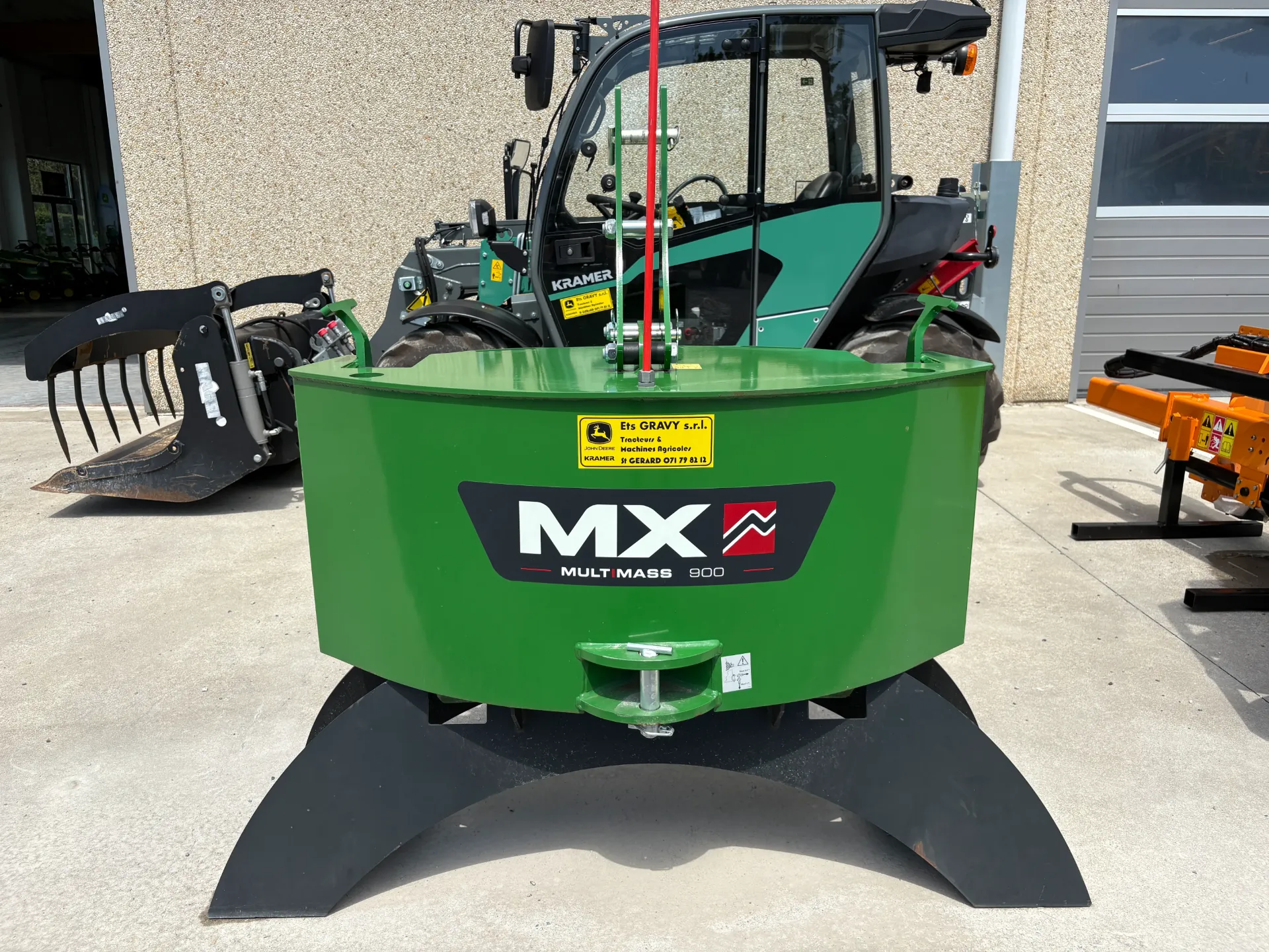 Masse MX 900 kg