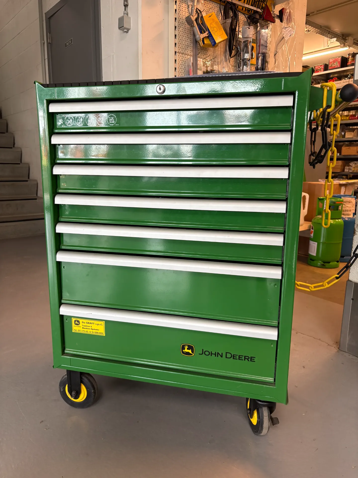 Servante d'atelier John Deere