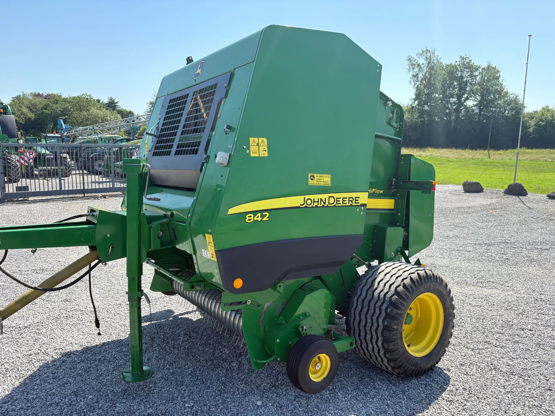 Presse John Deere 842