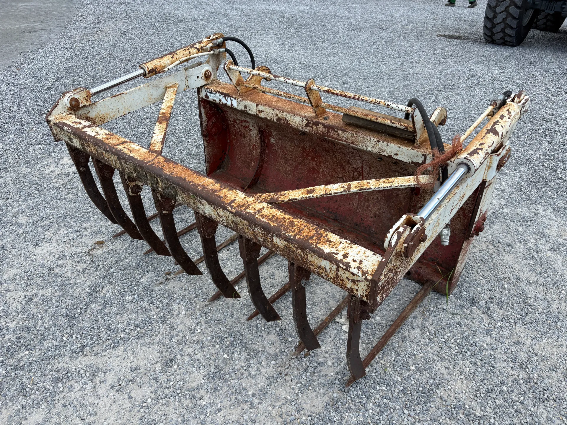 Fourche à fumier